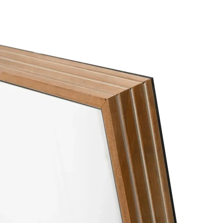 Väggspegel Helspegel Natur av Trä och Glas 125 x 45 cm