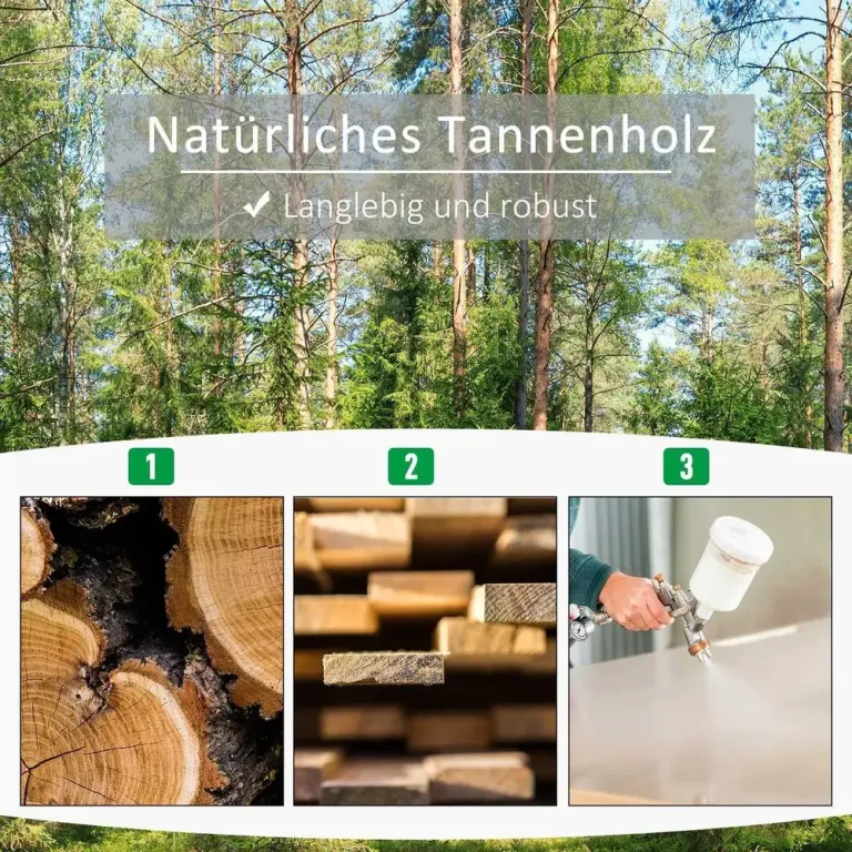 Upphöjd Odlingskrage Planteringslåda med Spaljé Trä