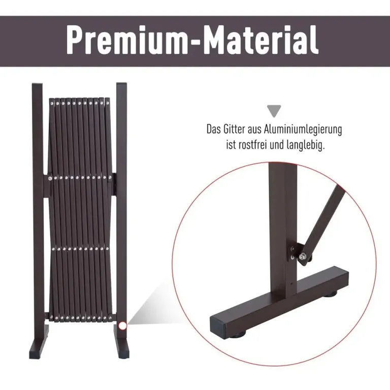 Utdragbar Saxgrind Aluminium Flexibel 35