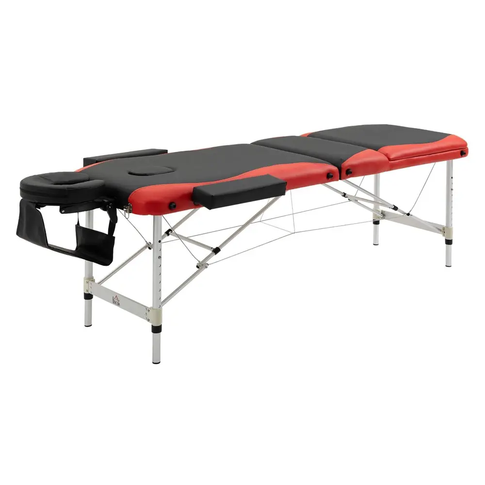 Hopfällbar Massagebänk i Aluminium Höj- 215 x 60 Cm