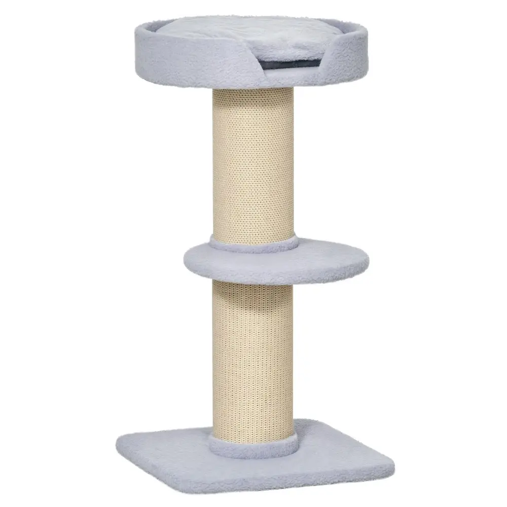 Klösträd Katttorn med Sisalstolpar Plattform 91 Cm