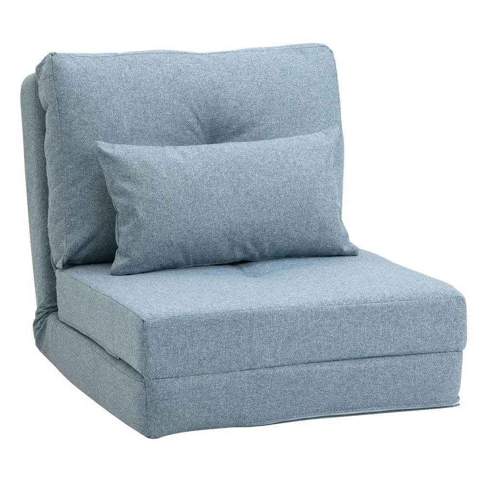 Golvstol Vikmadrass 2-i-1 med Avtagbar 60 x 80 x 56 Cm