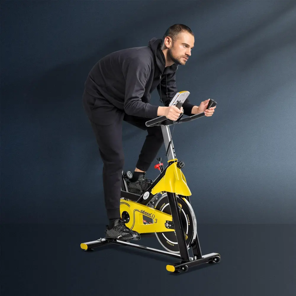Motionscykel med Remdrift 50 x 100 x 101-113 Cm
