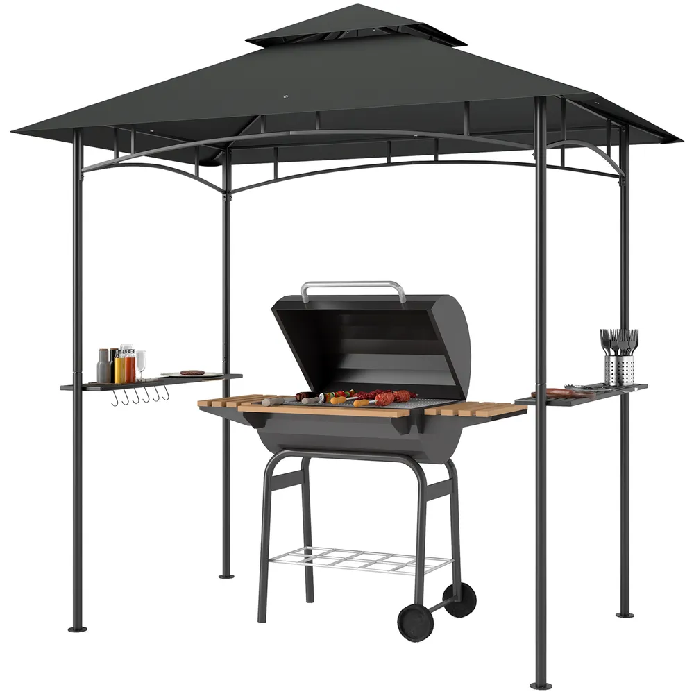 Grillpaviljong Trädgårdspaviljong 240 x 150 x 258 Cm