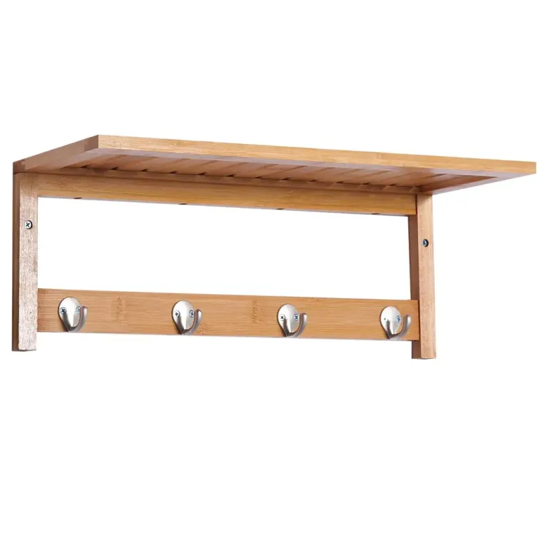 Väggarderob Prisvärd Natur Trä 50 x 16 x 17,5 cm