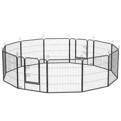 Valphage Hundhage Hopfällbar Rastgård 80 Cm Xxxl Metall