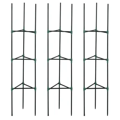 Växtstöd för Tomater 3-Pack Stödpinnar 38 x 38 x 182 cm