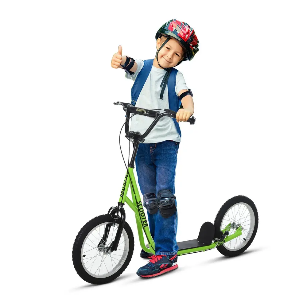 Barnskoter Sparkscooter Stadsskoter Sparkbräda Pneumatiska