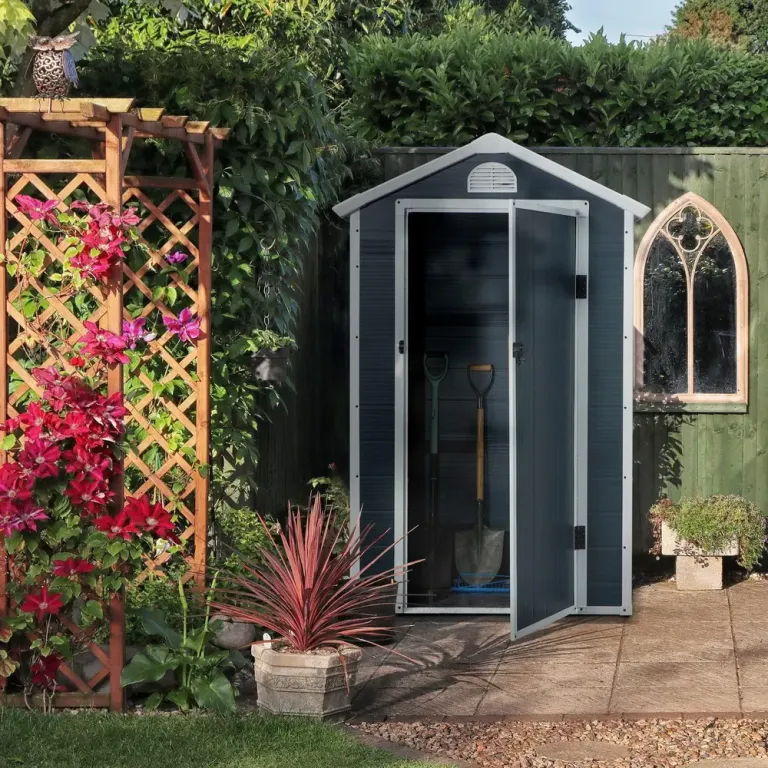 Verktygsbod Trädgårdsbod Redskapsbod Ventilationsfönster