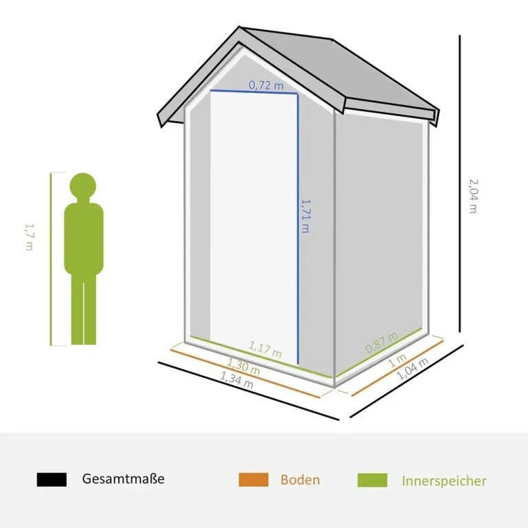 Verktygsbod Trädgårdsbod Redskapsbod Ventilationsfönster