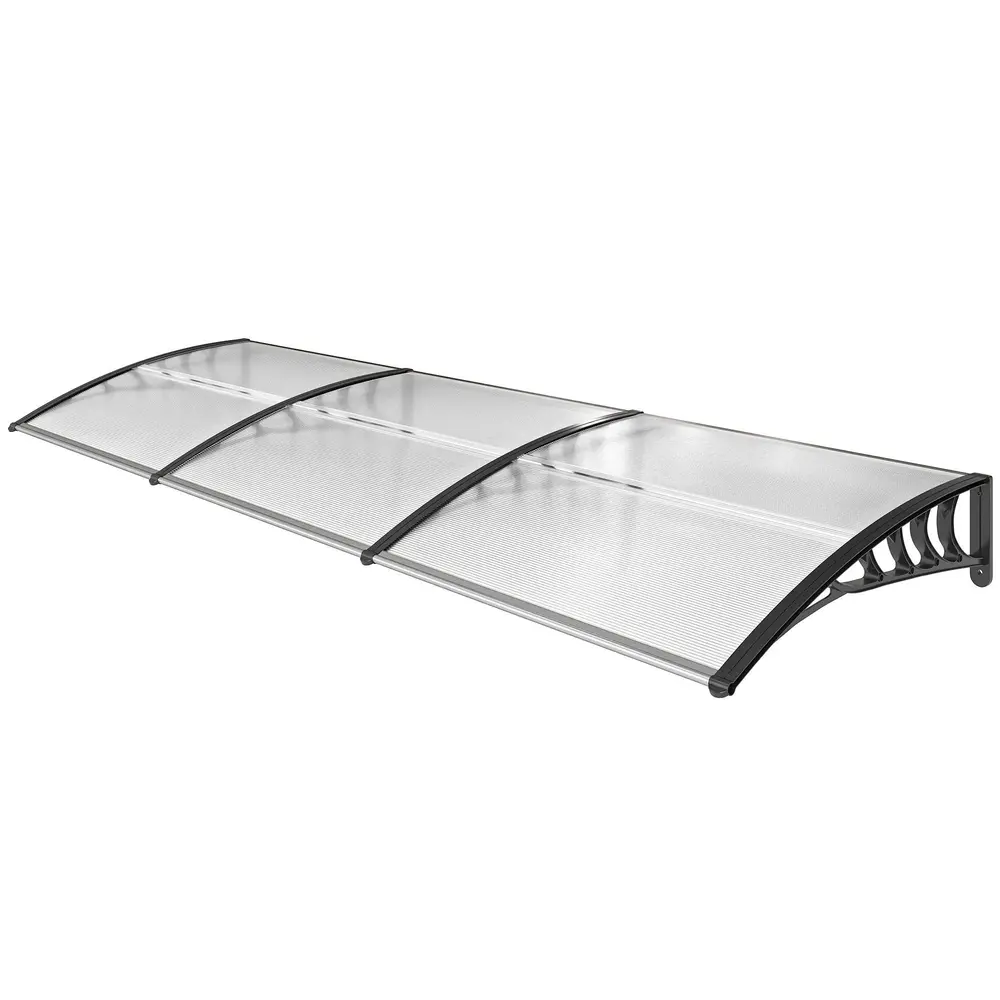 Kapell Sol- och Regnskydd med Väggfäste 295 x 90 Cm Vit
