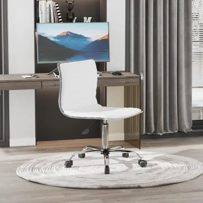 Kontorsstol utan Armstöd Höjdjusterbar 78-90 cm