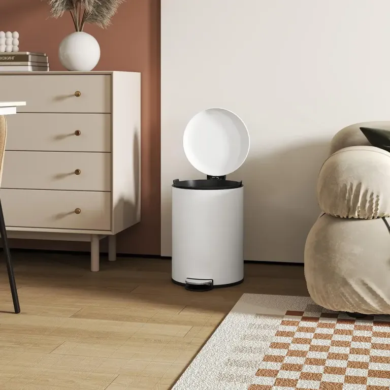 Sensor Soptunna Automatisk Papperskorg Rostfritt Stål