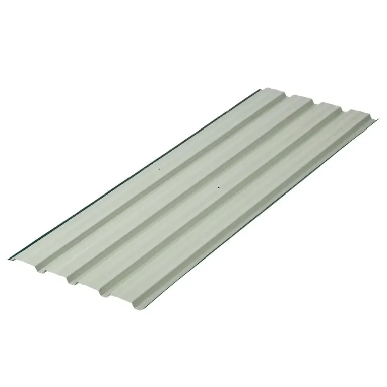 Takplåt 12-pack Trapetsplåt för Takbeklädnad 129 x 45 Cm