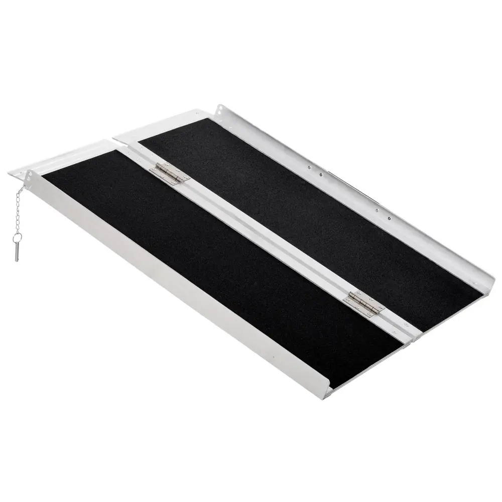 Rullstolsramp Hopfällbar med Bärhandtag 270 93 x 73 x 5 Cm