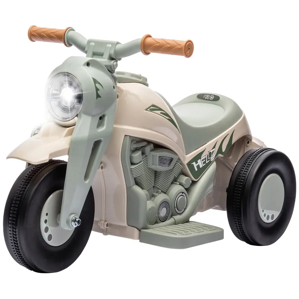 Elmotorcykel för Barn 6V med Musik för 2–5 År 2,5–3 Km/h