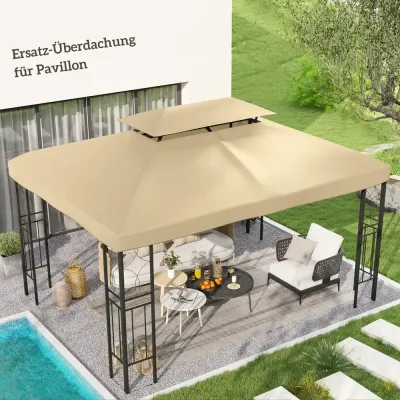 Paviljontak Prisvärd Beige för Paviljong som 3 x 4 m