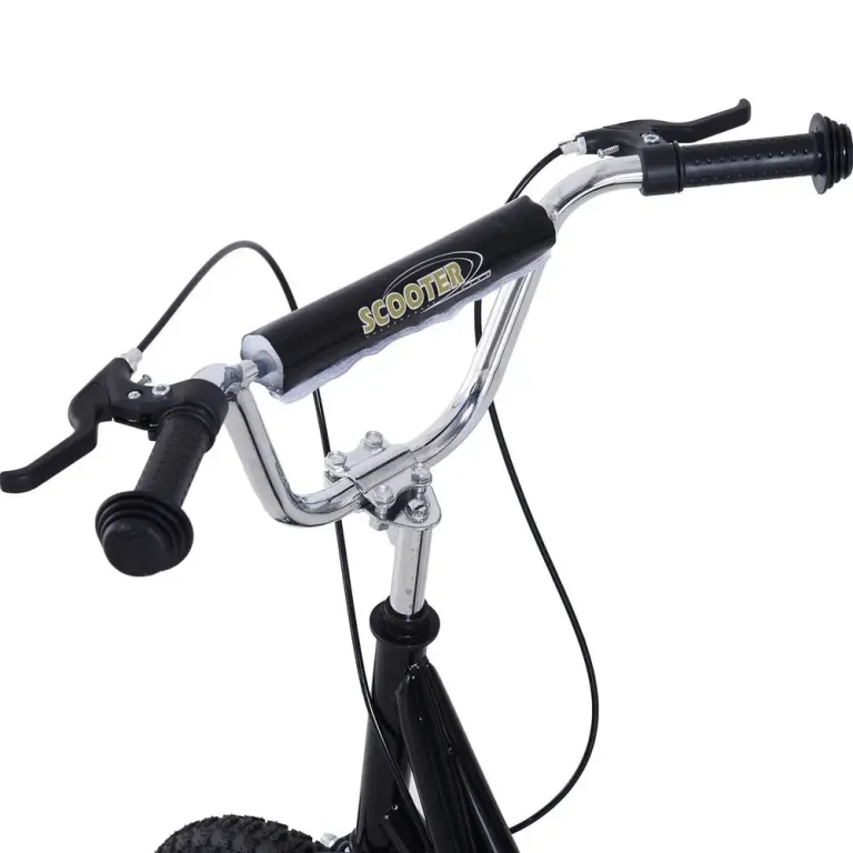 Sparkcykel med Handbroms 16 Tum -100 cm Skoter Luftgummi Däck Tums