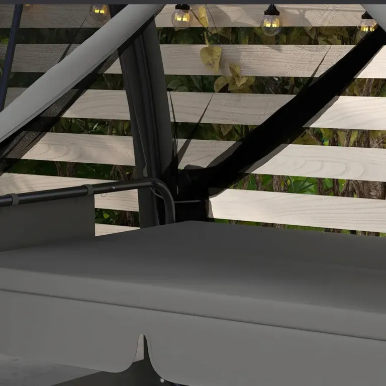 Hammock för 3 Personer med Bäddfunktion och Myggnät