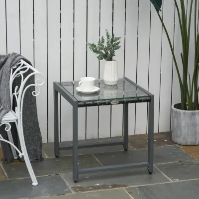 Runt Trädgårdsbord Konstrotting Elegant Sidobord