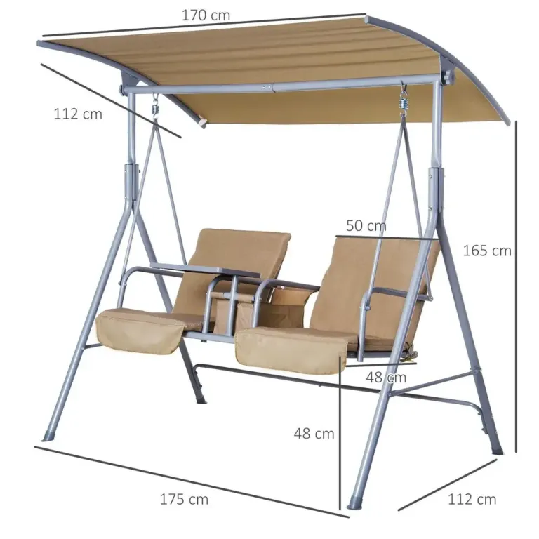 Hammock 2-Sits 175 x 112 x 165 cm