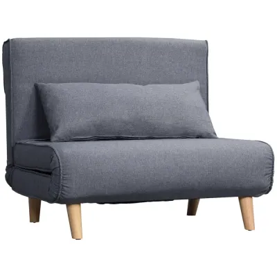 Bäddfåtölj i Skandinavisk Stil Hopfällbar 95 x 95 x 80 cm