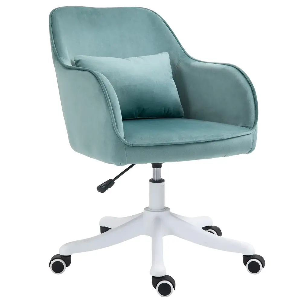 Massagestol och Hem Ergonomisk Snurrstol med Ländkudde
