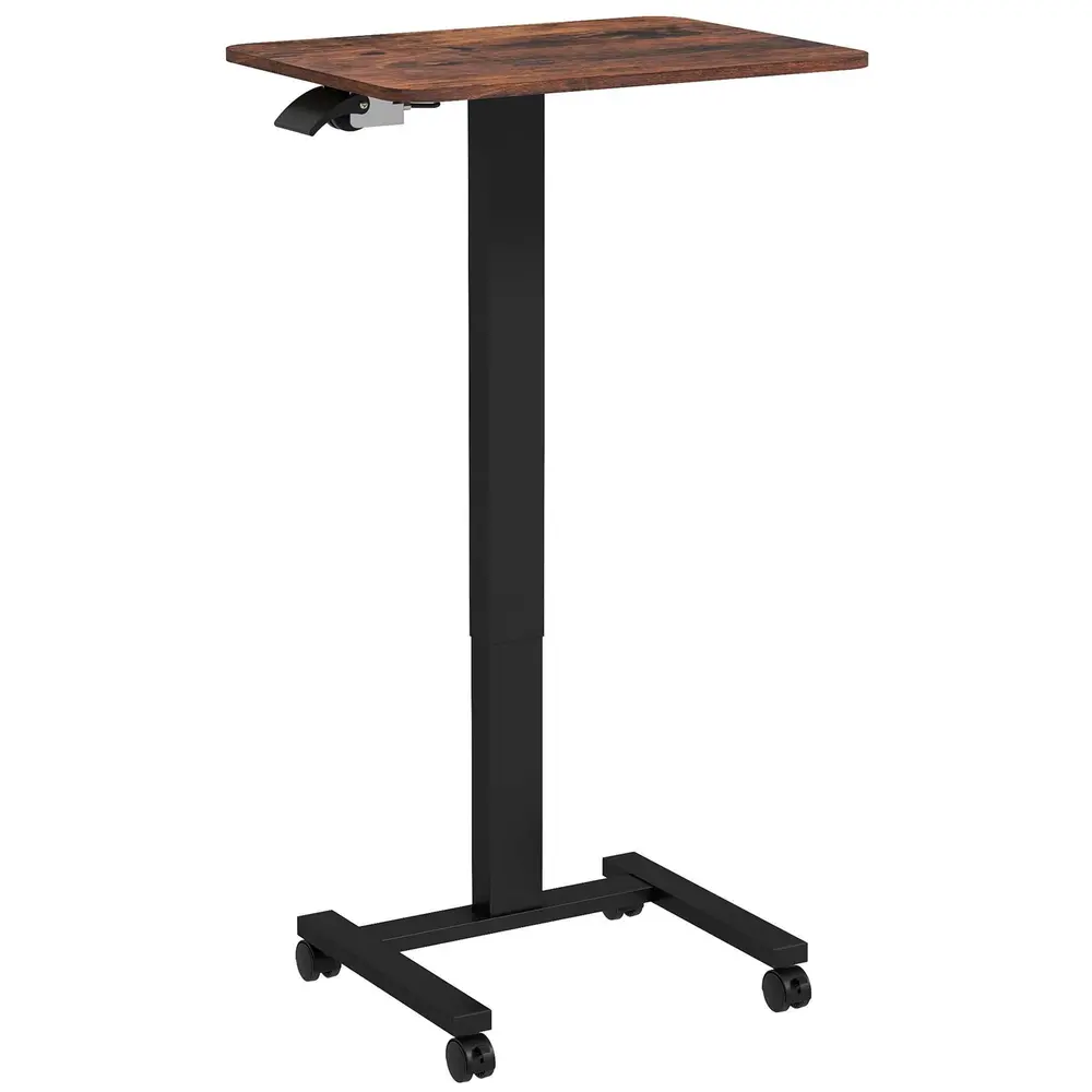 Laptopbord Datorbord Rustik Brun 65 x 48 x 108 cm