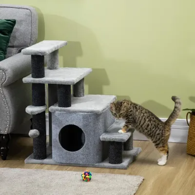 Klösträd för Katter med Sisalpelare