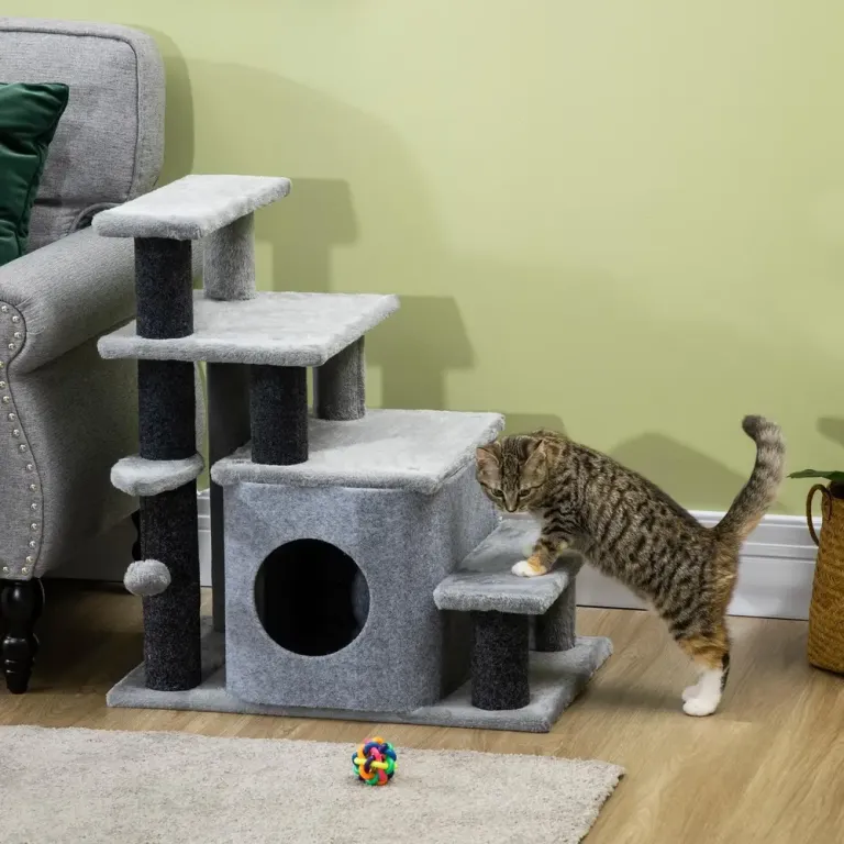Klösträd för Katter med Sisalpelare