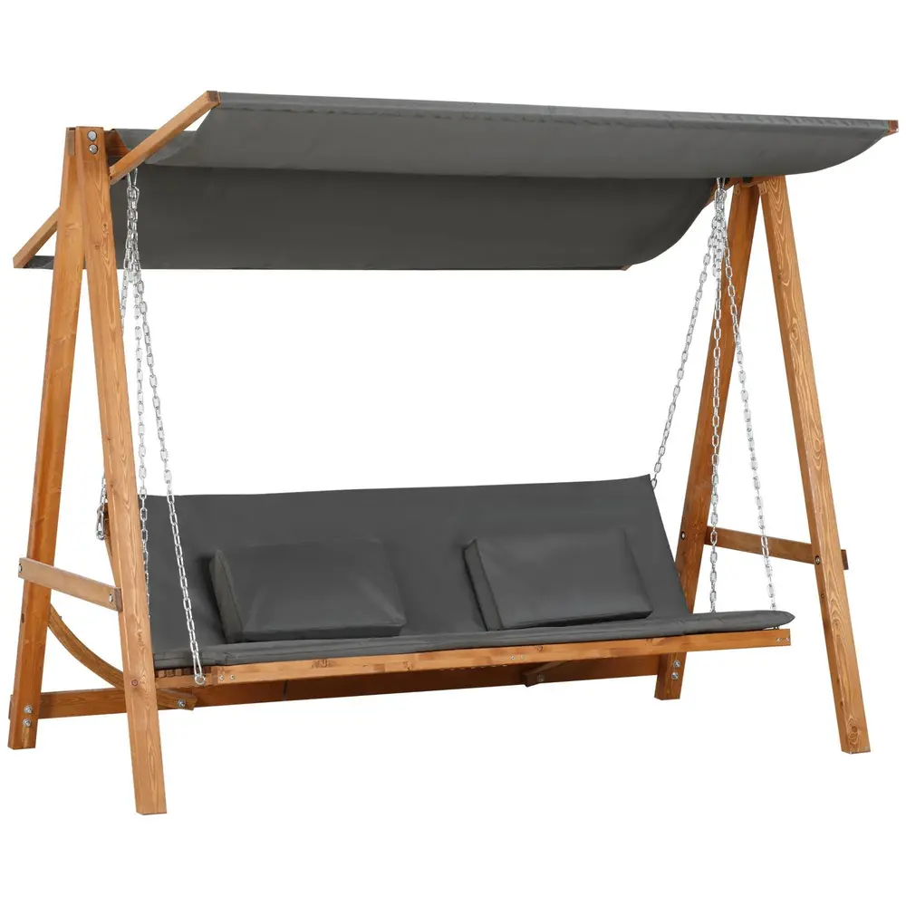 3-Sitsig Hammock med Bäddfunktion 225,5 x 113 x 180 Cm