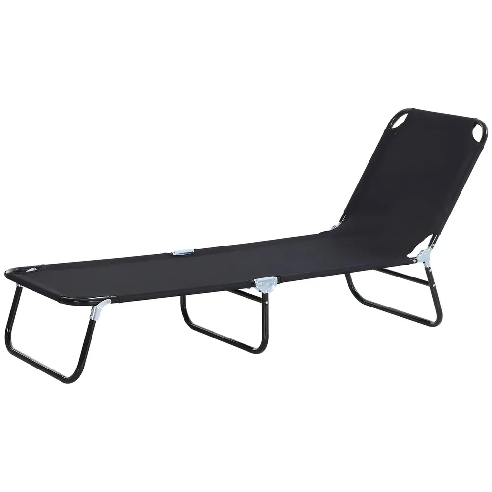 Solstol Trädgårdsstol Grå av Tyg 188 x 56 x 28 Cm