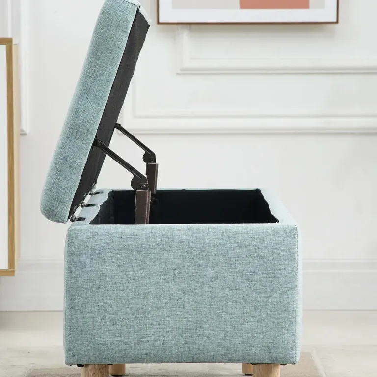 Sittbänk med Förvaring Skandinavisk Design Grå, Grön