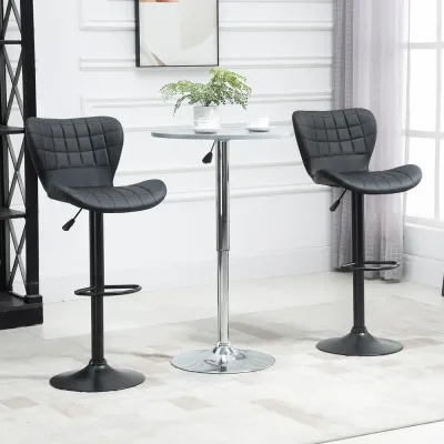 Barstolar i Retro- 2-Pack Snurrbara 47 x 51,5 x 89-109 cm