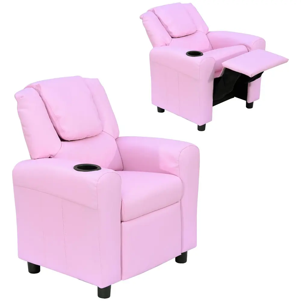 Barnsoffa med Liggfunktion för Barn 3-6 År 62 x 56 x 69 Cm