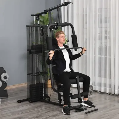 Träningsstation Power Station med Lat Pulldown Butterfly