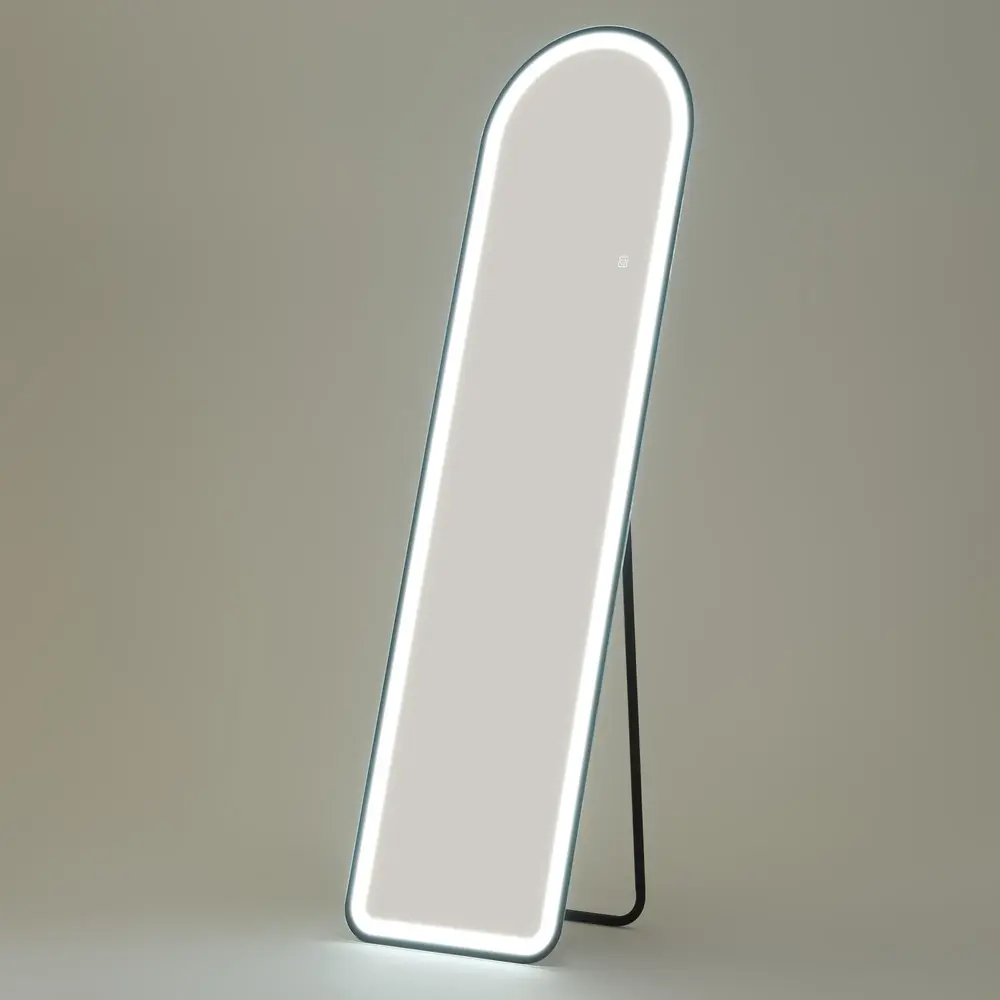 Hellängdsspegel Stående Spegel med LED 150 x 40 Cm