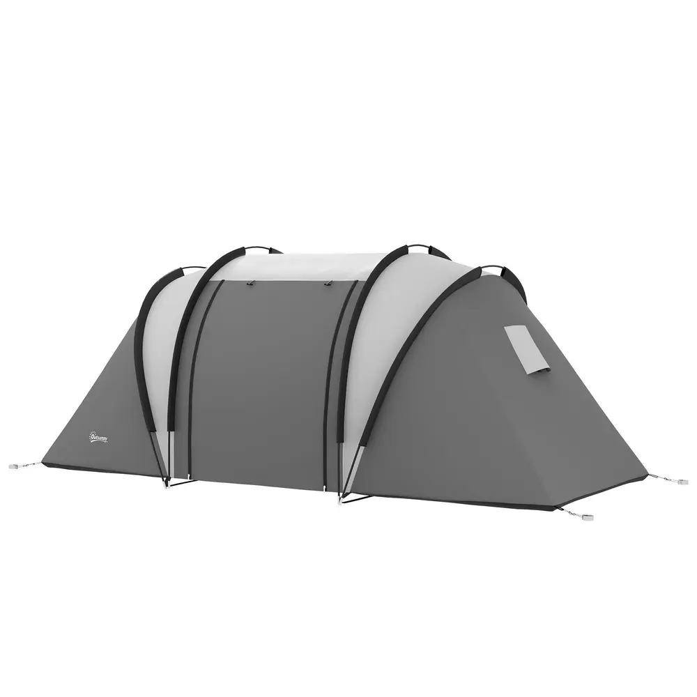 Campingtält Tunneltält för 4-5 Personer Blå av Polyester