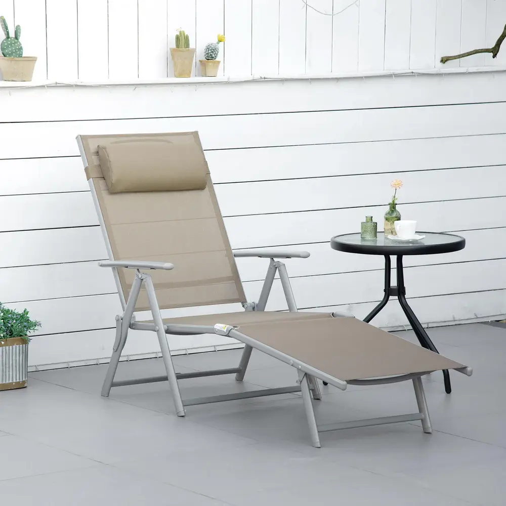 Solsäng i Textilene Solstol 7 137 x 63,5 x 100,5 Cm