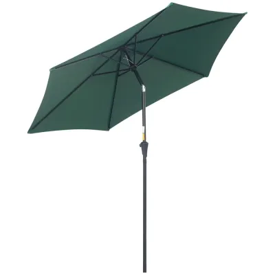 Fällbart Parasoll Trädgårdsparasoll 6 x 2,35 m