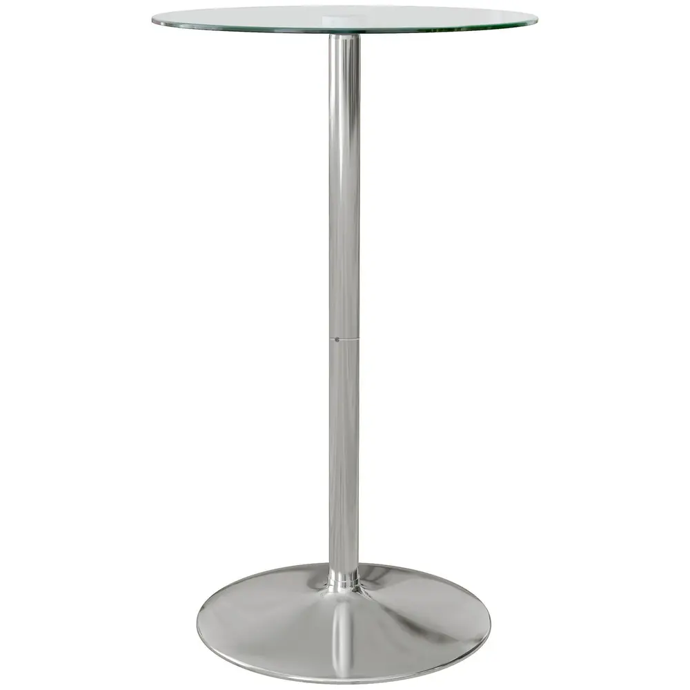 Matbord Runt Köksbord Svart av Stål och MDF 78 x 75 Cm