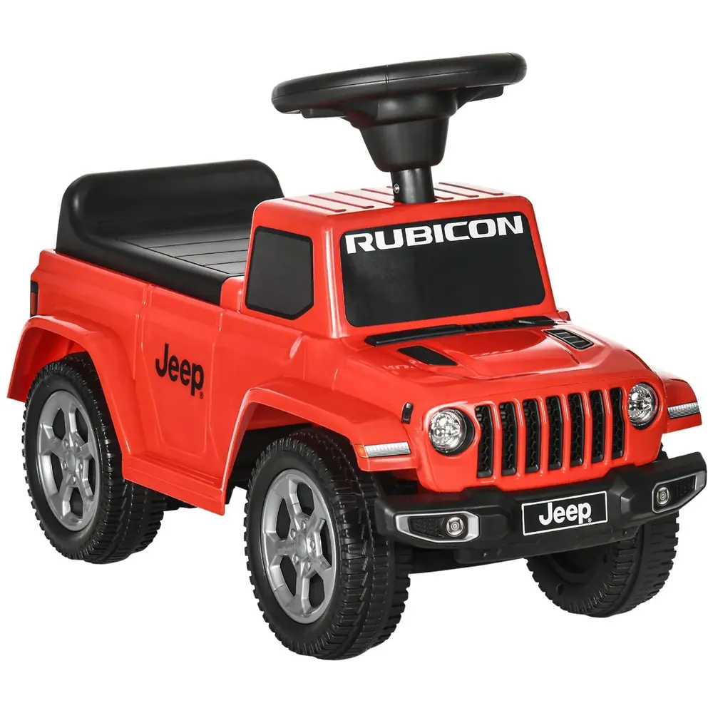 Gåbil Bobby Car med Släp Rolig 63,5 x 29 x 42 Cm