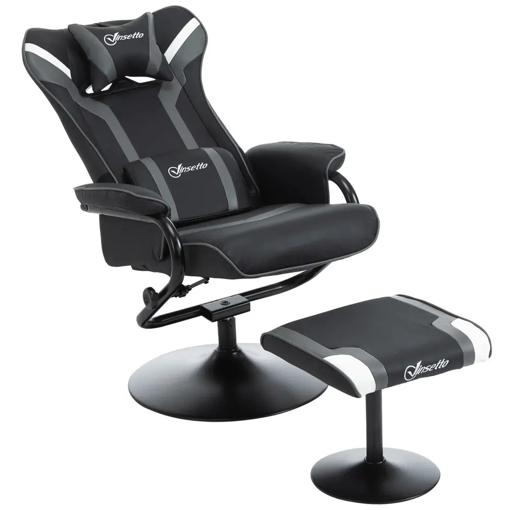 Relaxstol med Pall TV-Stol och Spelsoffa 67 x 82,5 x 103 Cm