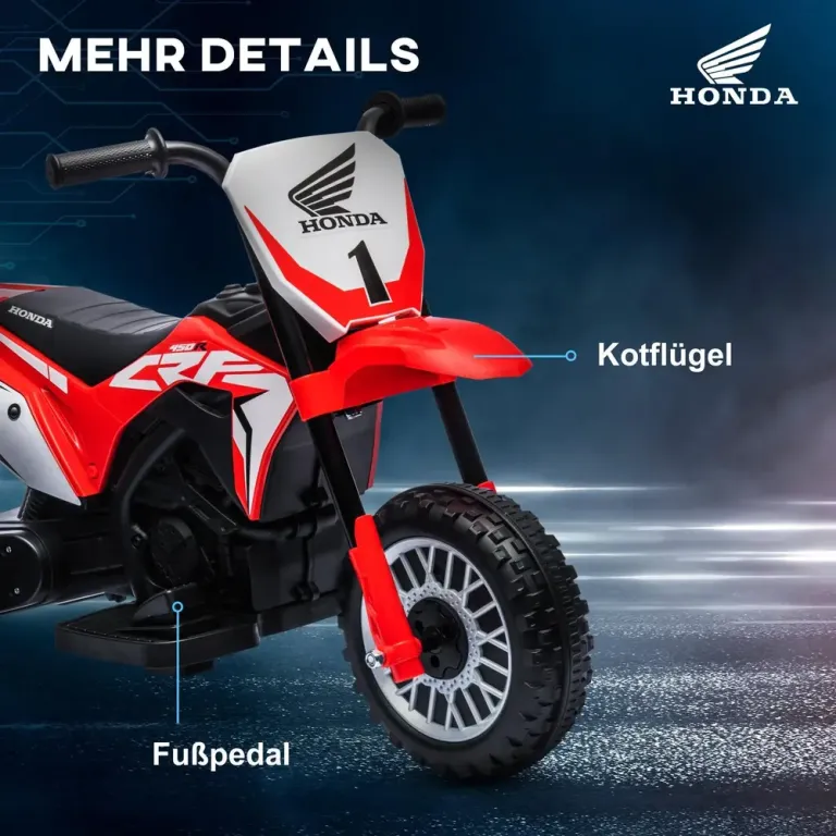 Elektrisk Barnmotorcykel Ljudeffekter för 18–36 Månader